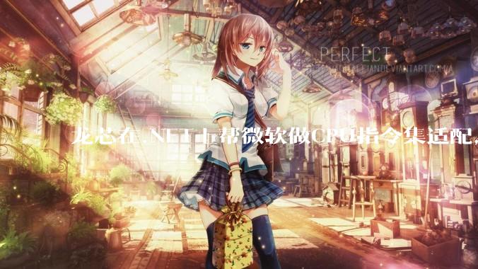 龙芯在.NET上帮微软做CPU指令集适配，为什么到国内.NET开发者这里成了维护龙芯.NET版本?