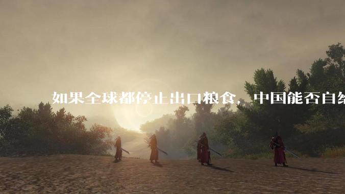 如果全球都停止出口粮食，中国能否自给自足？